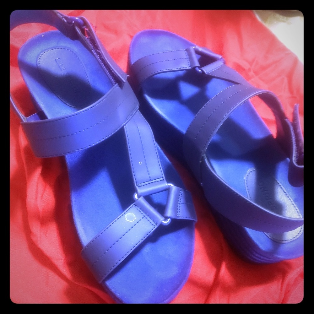 Royal Blue Sandals